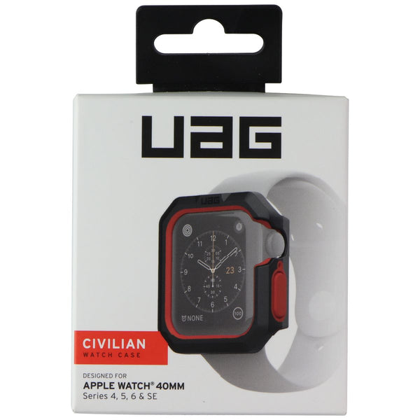 UAG Civilian Series Case for Apple Watch Series 4/5/6/SE (40mm) - Black / Orange