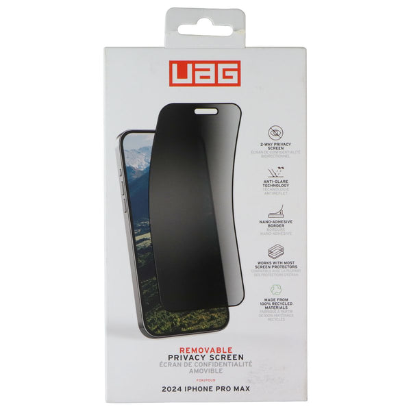 Urban Armor Gear UAG Removable Privacy Screen for Apple iPhone 16 Pro Max