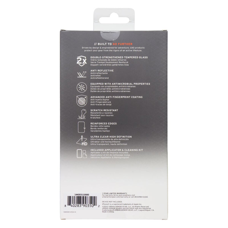Urban Armor Gear UAG Glass Shield Plus Screen Protector for Apple iPhone 14 Pro