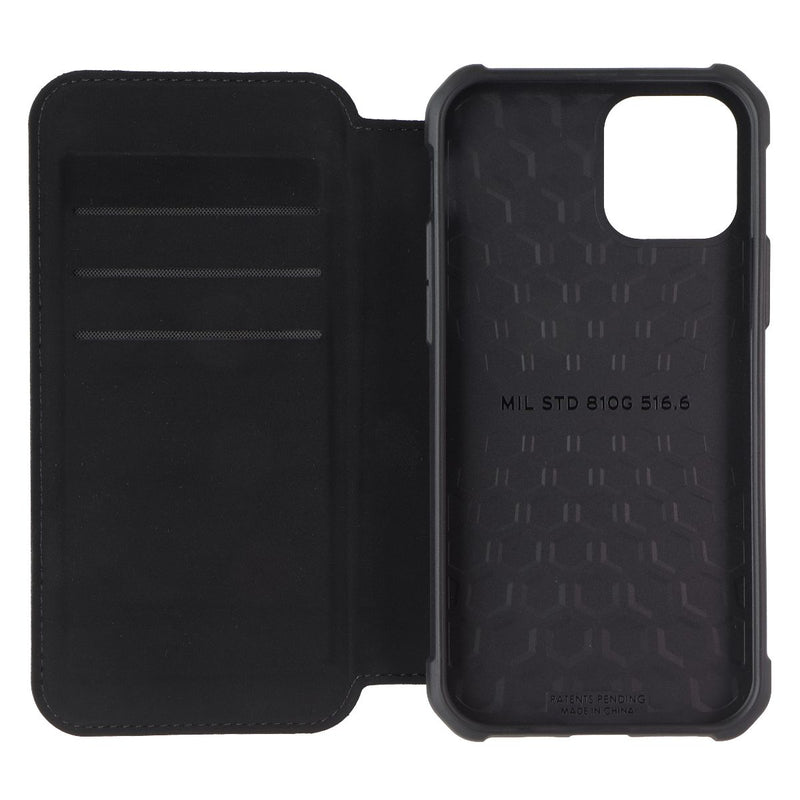 UAG Metropolis Series Flip Folio Case for Apple iPhone 12 - Black