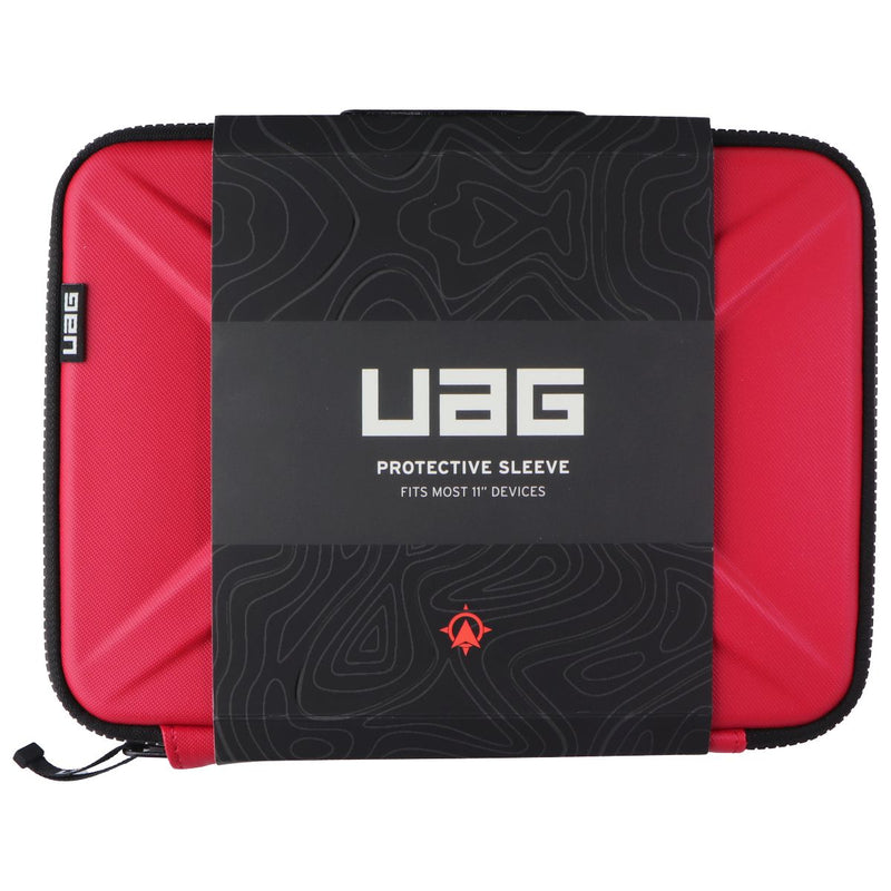 UAG Protective Slim Secure Laptop/Tablet Sleeve for 11-in Devices - Magma (Red)
