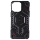 UAG Monarch Pro Series Case for MagSafe for iPhone 15 Pro Max - Carbon Fiber/Red