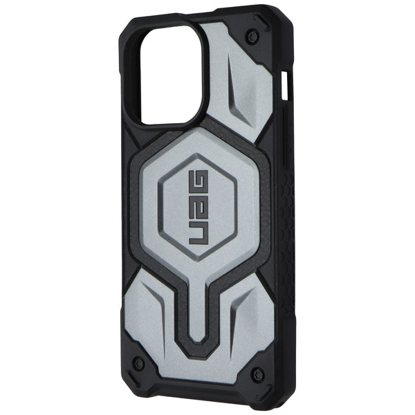 UAG Monarch Pro Series Case for MagSafe for Apple iPhone 15 Pro Max - Silver