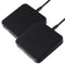 ubiolabs (6Ft) 15W Wireless Charging Pad with Adapter (Pack of 2) - Black