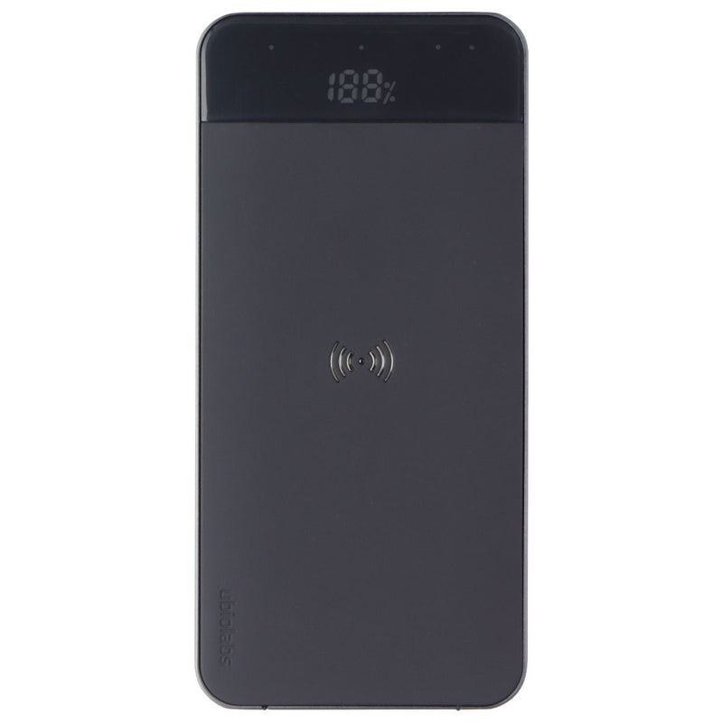 Ubiolabs POWER (10,000mAh) Qi Wireless Portable Charger - Black (PWB1085)
