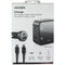 ubiolabs Charge Series Dual-Port Wall and Car Charger Bundle w/USB-C Cable (4Ft)