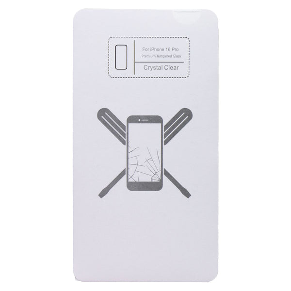 UBREAKIFIX Tempered Glass for Apple iPhone 16 Pro Crystal Clear 5 PK