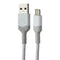 UBREAKIFIX Durability Series USB to USB-C Cable (4FT) - White
