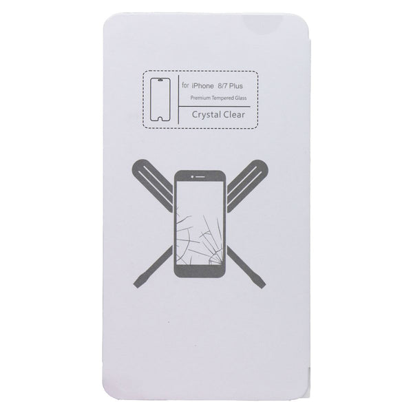 UBREAKIFIX Tempered Glass for Apple iPhone 8/7 Plus - Crystal Clear (5 PK)