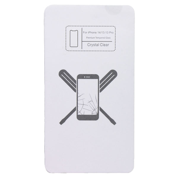 UBREAKIFIX Tempered Glass for Apple iPhone 14/13/13 Pro Crystal Clear (5 PK)