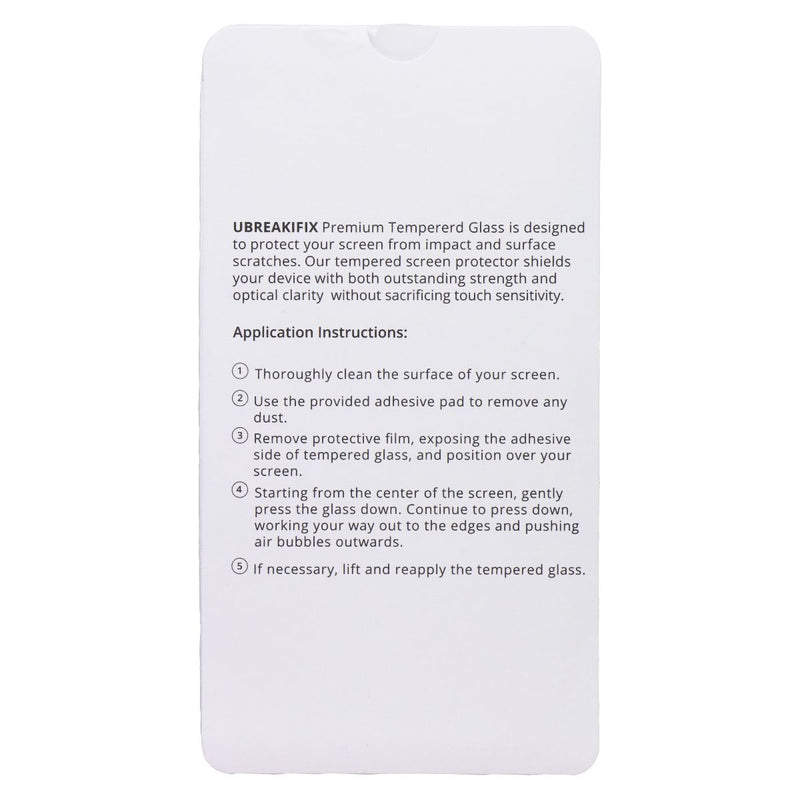 UBREAKIFIX Tempered Glass for Apple iPhone 16/15/15 Pro - Crystal Clear (5 PK)