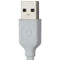 UBREAKIFIX (3-Ft) Flat Series Micro-USB to USB Charge/Sync Cable - White