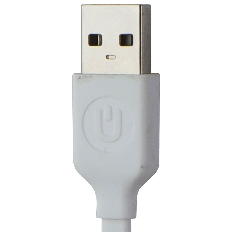 UBREAKIFIX (3-Ft) Flat Series Micro-USB to USB Charge/Sync Cable - White