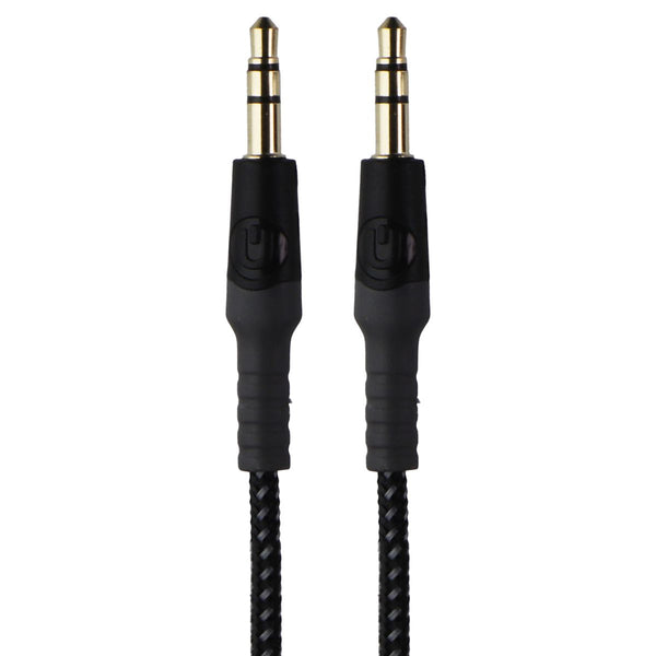 UBREAKIFIX (4-Ft) Durability Series AUX 3.5mm to AUX 3.5mm Cable - Black