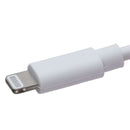 Universal 3.3-Ft USB-C to Lightning 8-Pin MFI Cable for iPhone/iPad - White