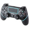 Railay Wireless Rechargeable Gaming Controller for Sony PS4 - Black/Light Blue