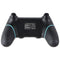 Railay Wireless Rechargeable Gaming Controller for Sony PS4 - Black/Light Blue