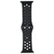 Silicone Sport Band for Apple Watch (38/40/41mm) Cases - Black/Gray
