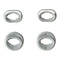 Replacement Ear Gel Ear Tips for Galaxy Buds Live - Small / Large - Silver