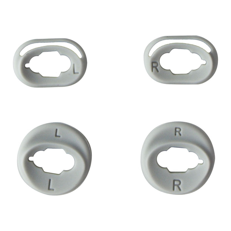 Replacement Ear Gel Ear Tips for Galaxy Buds Live - Small / Large - Silver