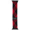 Braided Nylon Band for Apple Watch (38/40/41mm) Cases - Black/Red