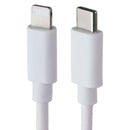 Premium 3 Foot MFI-Certified USB-C to Lightning 8-Pin Cable - White