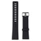 Replacement Wrist Band for Fitbit Versa (LARGE) - Gray / Silver Clasp