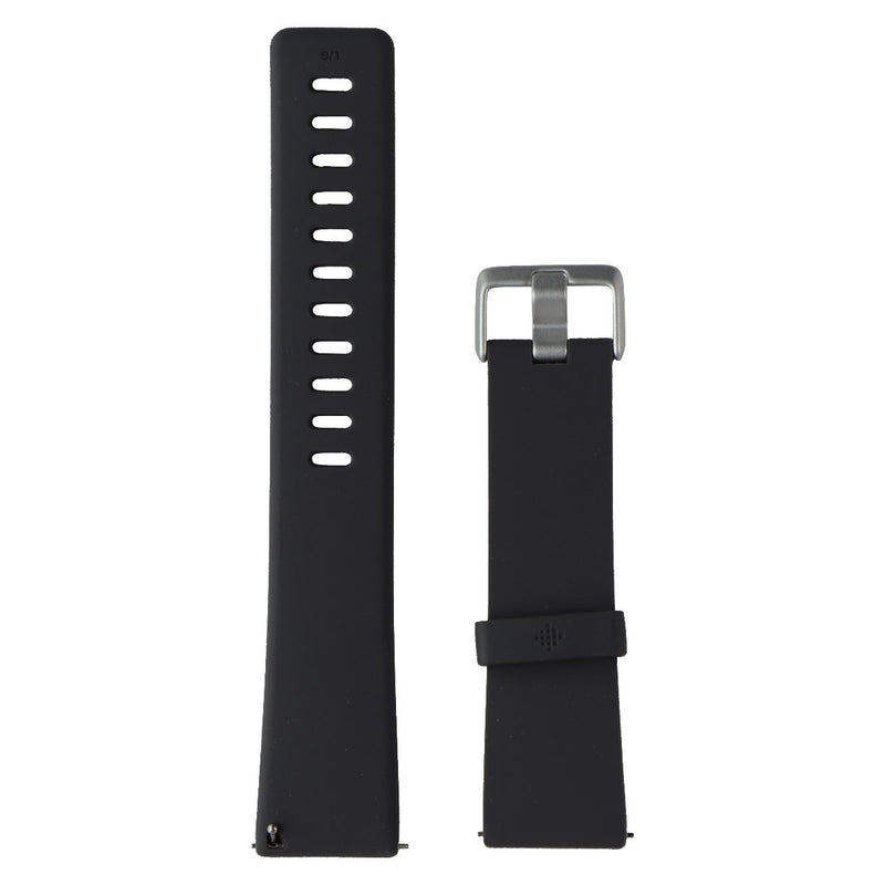 Replacement Wrist Band for Fitbit Versa (LARGE) - Gray / Silver Clasp