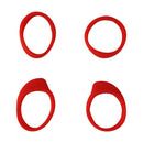 Replacement Ear-Wings for Galaxy Buds & (Buds+) - Large / Small (2 Pack) - Red