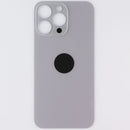 Repair Part - Back Glass for Apple iPhone 15 Pro Max - Black Titanium with Logo