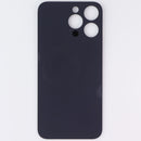 Repair Part - Back Glass for Apple iPhone 15 Pro Max - Black Titanium with Logo