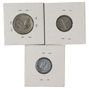 Assorted Coin Bundle (Dimes/Quarters/Foreign) 1842-1981 / (14 Total)