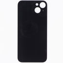 Repair Part - Back Glass for Apple iPhone 15 Plus - Black with Logo