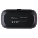 G7 Portable Wireless One Ear Headset with 500mAh Charging Case - Black