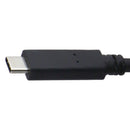 Mixed USB-C to USB 3.0 Charge and Sync Data Cables - Black (Bulk / 3 Ft and Up)