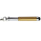 Mini Keychain Stylus Pens for Touchscreen Devices - Gold Glitter - 5 Pack