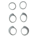 Replacement Ear Gels & Stabilizer for Galaxy Buds - (Full Set) - Silver