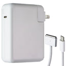 Generic Apple Macbook 140W Charger with USB-C to MagSafe Braided Cable - White