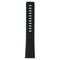 Silicone Replacement Band - Large Adjusting Side ONLY - for Fitbit Versa - Black