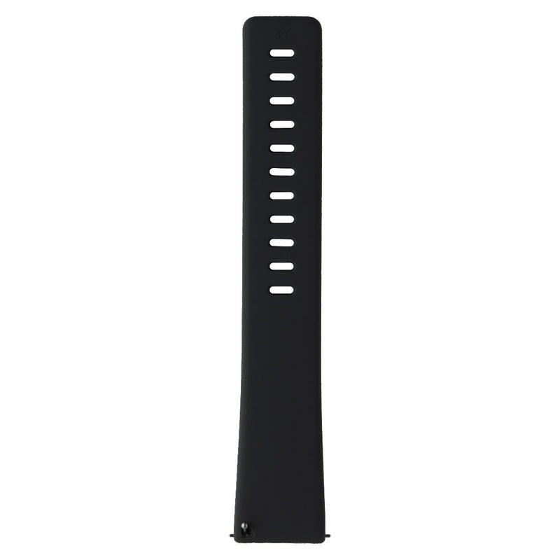 Silicone Replacement Band - Large Adjusting Side ONLY - for Fitbit Versa - Black