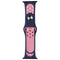 Silicone Sport Band for Apple Watch (38/40/41mm) Cases - Blue/Pink