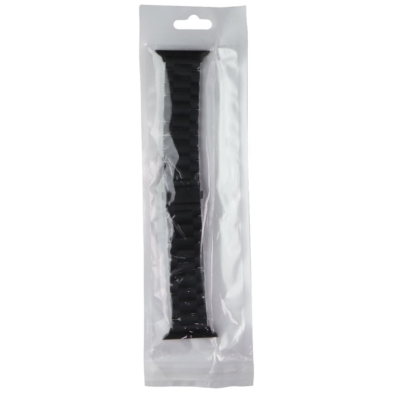 Heavy Metal Link Band for Apple Watch (49/45/44mm) - Black (APO012)