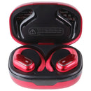 Generic BX27 True Wireless Bluetooth Ear-Hook Headset - Glossy Red