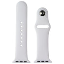 Generic Silicone Replacement Apple Watch Band 38-40mm S/M - White
