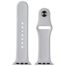 Generic Silicone Replacement Apple Watch Band 38-40mm S/M - White