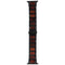 Heavy Metal Link Band for Apple Watch (49/45/44mm) - Black/Wood (APO017)