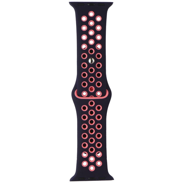 Silicone Sport Band for Apple Watch (38/40/41mm) Cases - Blue/Orange