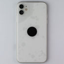 Repair Part - Back Housing with Small Parts for Apple iPhone 11 - White w/ logo