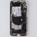 Repair Part - Back Housing with Small Parts for Apple iPhone 11 - White w/ logo