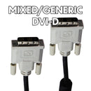 Mixed & Generic Single Link DVI-D to DVI-D Digital Video Cables